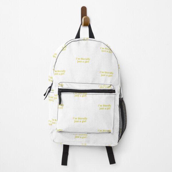 Item preview, I'm literally just a girl - yellow designed and sold by Doctor Michaela.
