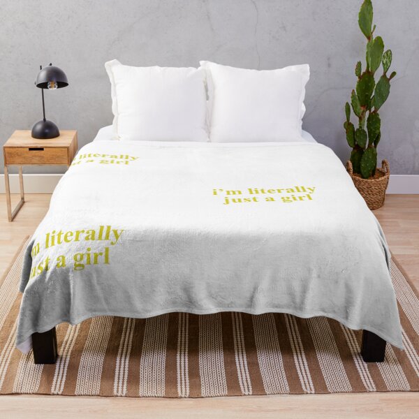 Item preview, I'm literally just a girl - yellow designed and sold by Doctor Michaela.