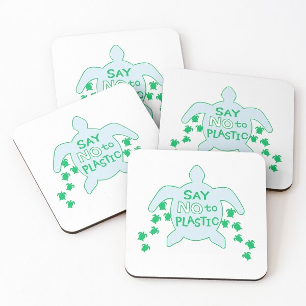 Item preview, Say NO to plastic designed and sold by Ink And Inspire.