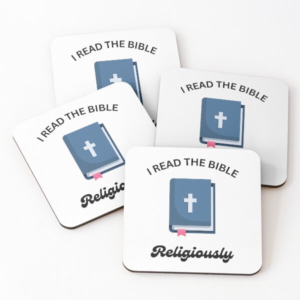 Item preview, I Read The Bible Religiously Light designed and sold by aheartforgod.