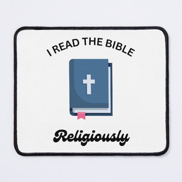 Item preview, I Read The Bible Religiously Light designed and sold by aheartforgod.