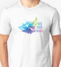 Free Your Mind - Dove Unisex T-Shirt