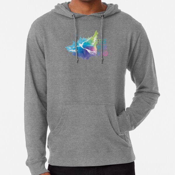 Free Your Mind - Dove Lightweight Hoodie