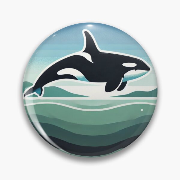 Item preview, Minimalistic Orcinus Orca Logo designed and sold by Dago345.