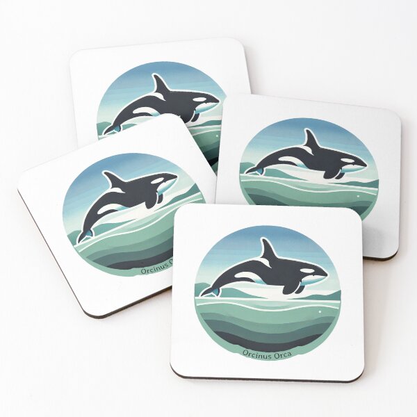 Item preview, Minimalistic Orcinus Orca Logo designed and sold by Dago345.