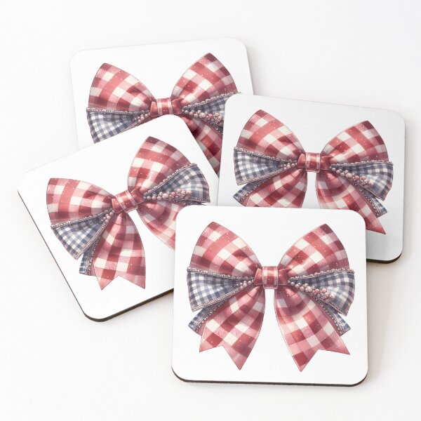 Item preview, Classic Checked Coquette Bow designed and sold by Dynke.