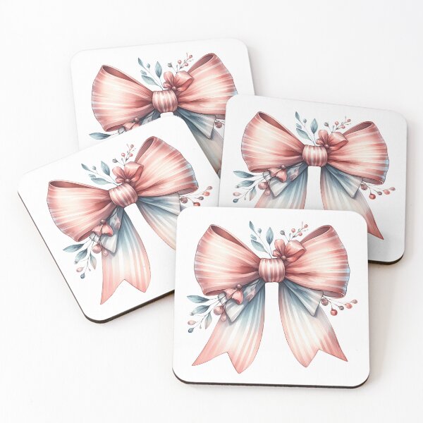 Item preview, Adorable Coquette Ribbon with Floral Decor designed and sold by Dynke.