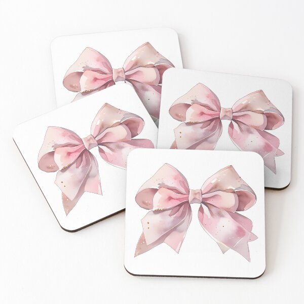 Item preview, Adorable Watercolor Coquette Bow designed and sold by Dynke.