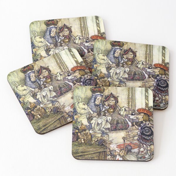 Item preview, Alice in Wonderland - The Trial - Arthur Rackham designed and sold by forgottenbeauty.