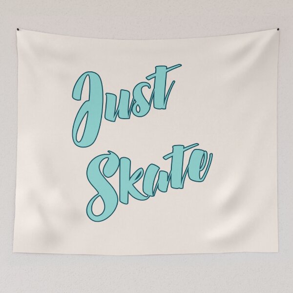 Item preview, Just Skate, retro vibes skateboard theme designed and sold by FleurDesign.