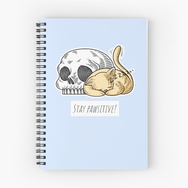 Item preview, Stay pawsitive #CatGifts #CatLady #CatMom #CatDad #CatLife designed and sold by Anna Halasek.