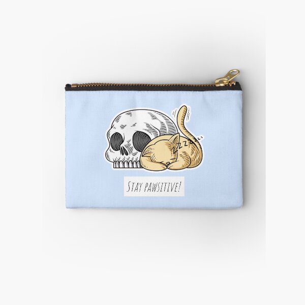Item preview, Stay pawsitive #CatGifts #CatLady #CatMom #CatDad #CatLife designed and sold by Anna Halasek.