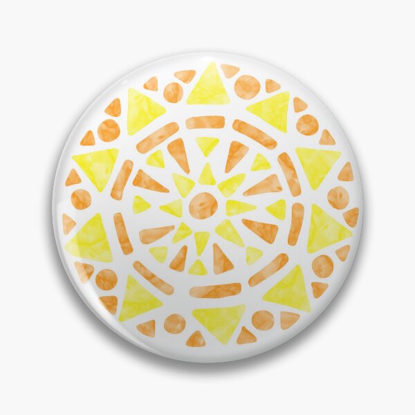 Item preview, Mandala Yellow Orange Maverique Pride Flag designed and sold by JoyfulJen.