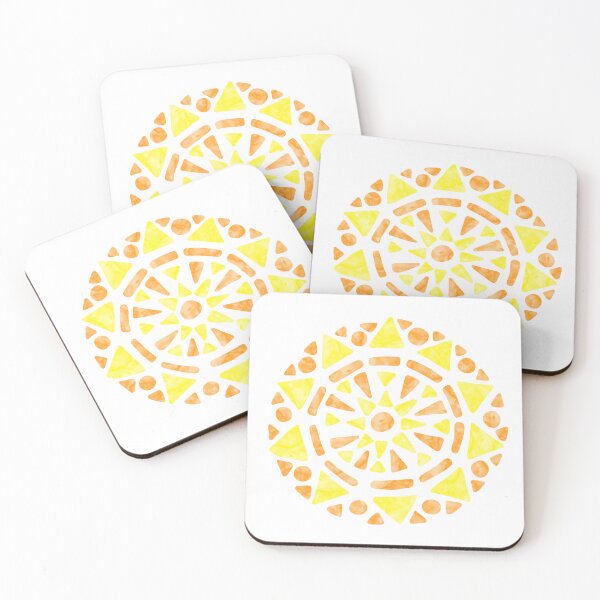 Item preview, Mandala Yellow Orange Maverique Pride Flag designed and sold by JoyfulJen.