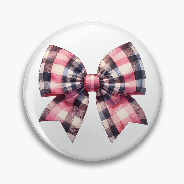 Item preview, Stylish Checkered Coquette Bow designed and sold by Dynke.