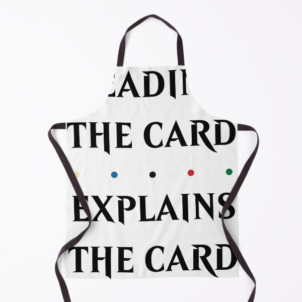 Item preview, MtG Reading the Card Explains the Card designed and sold by psrearick.