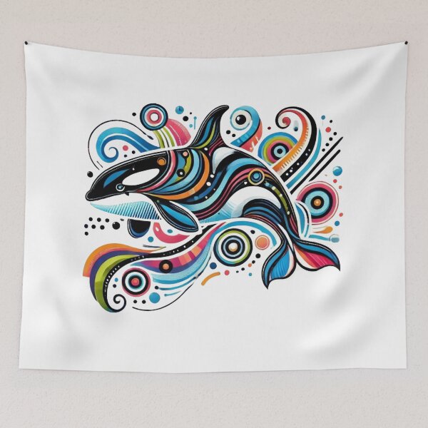 Item preview, Abstract Orcinus Orca designed and sold by Dago345.