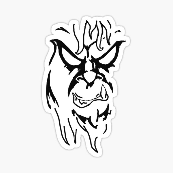 Beware The Bigfoot Sticker