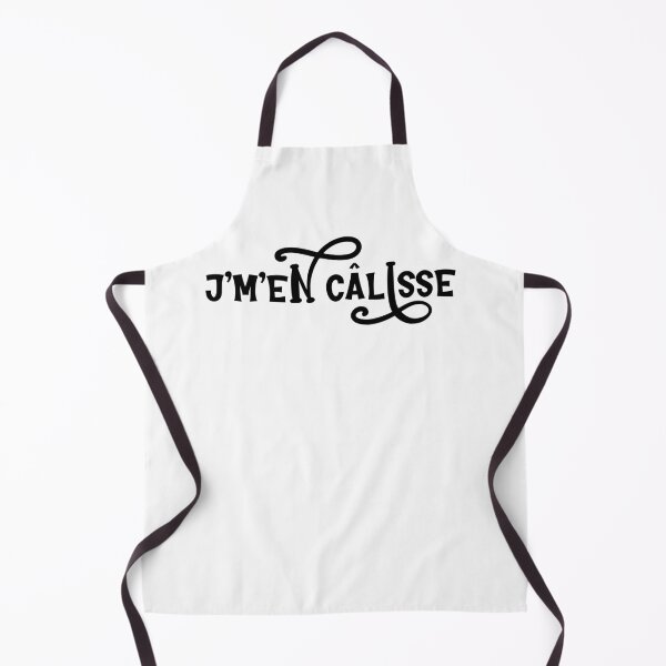 Item preview, j'm'en câlisse - whimsical text design designed and sold by EmeraldeaArt.