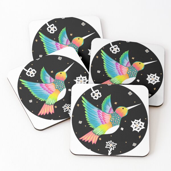 Item preview, Neon Hummingbird designed and sold by ItsAnarrah.