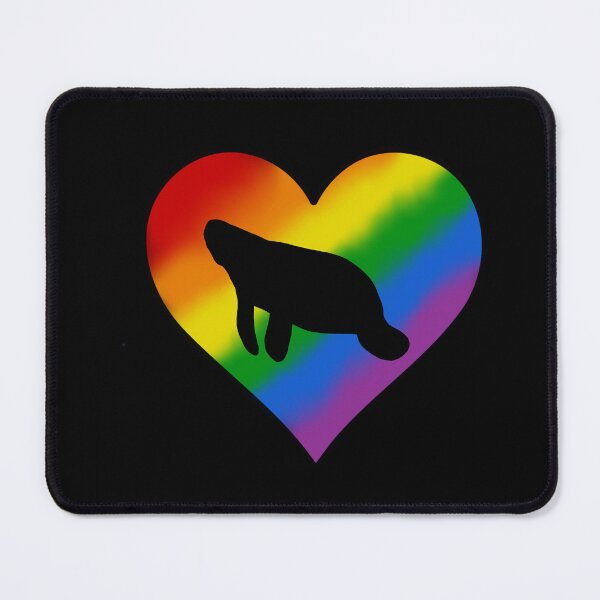 Item preview, Rainbow Manatee designed and sold by taylorrowan.