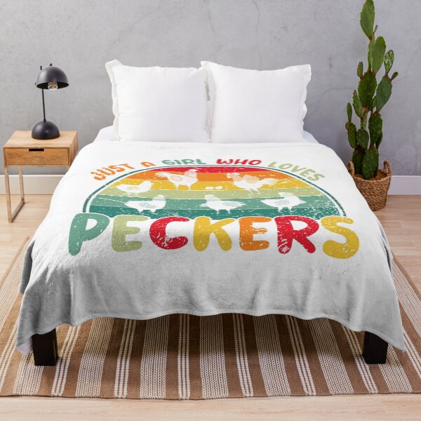 Item preview, Funny Saying Just a girl who loves Peckers Retro Vintage Chicken Lover designed and sold by REDDLINE.