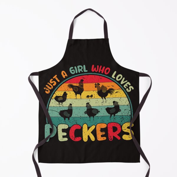Item preview, Funny Saying Just a girl who loves Peckers Retro Vintage Chicken Lover designed and sold by REDDLINE.