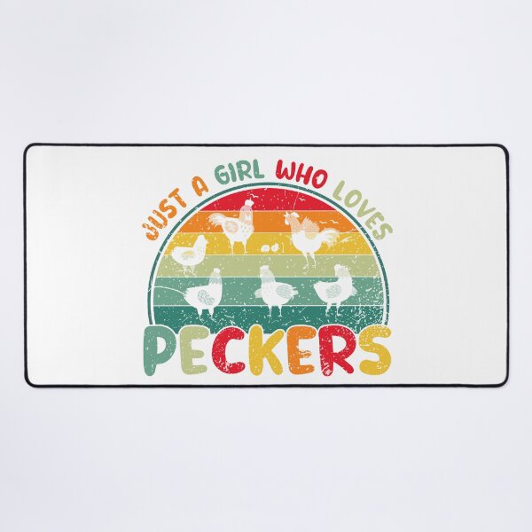 Item preview, Funny Saying Just a girl who loves Peckers Retro Vintage Chicken Lover designed and sold by REDDLINE.