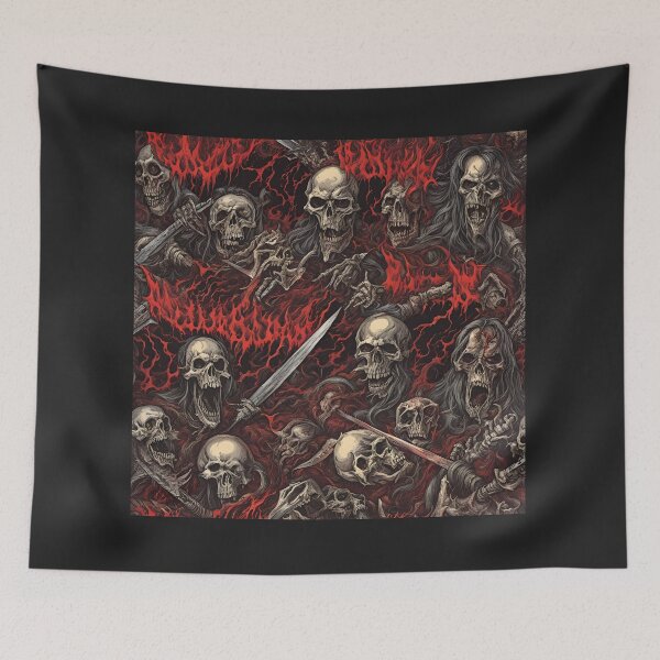 Item preview, Whispers of Doom from the Underworld Depths designed and sold by MetalRockMusic.
