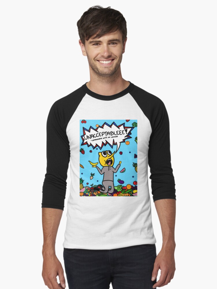 Thumbnail 1 von 3, Baseballshirt mit 3/4-Arm, Zitronengrab ohne Zitronen designt und verkauft von ItsAnarrah.
