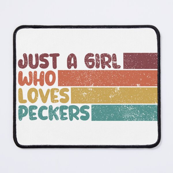 Item preview, Just a girl who loves Peckers Retro Vintage Chicken Lover Funny Saying designed and sold by REDDLINE.