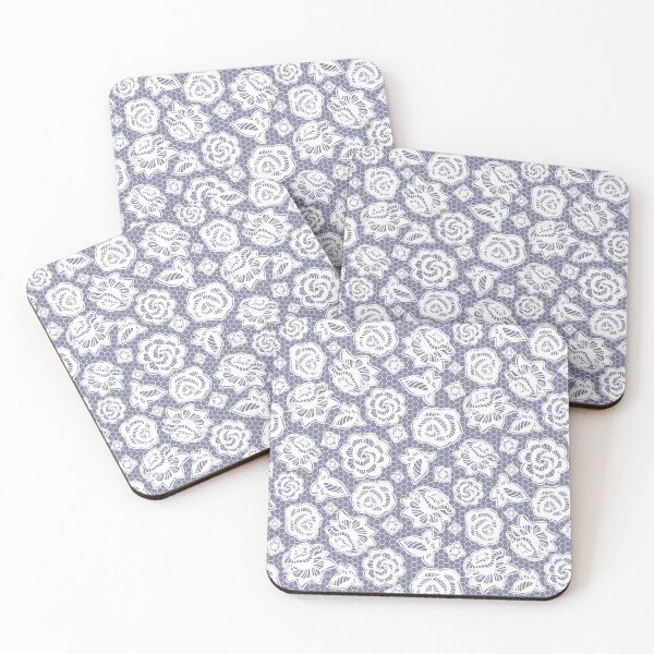 Item preview, Light blue lace flowers designed and sold by Silviaclara.