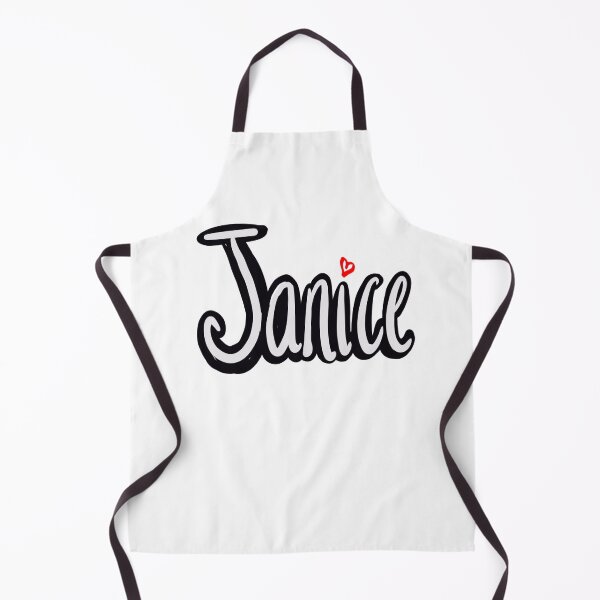 Item preview, Janice girls name woman women’s first name in white cursive calligraphy personalised personalized customized name Gift for Janice designed and sold by Artonmytee.