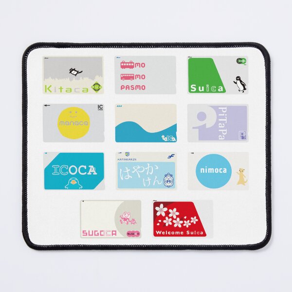 Item preview, IC Cards - Kitaca, PASMO, Suica, manaca, TOICA, PiTaPa, ICOCA, Hayakaken, nimoca, SUGOCA, Welcome Suica designed and sold by kyaramerupurin.