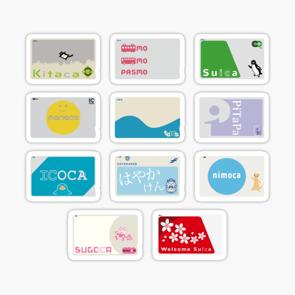 IC Cards - Kitaca, PASMO, Suica, manaca, TOICA, PiTaPa IC Cards - Kitaca, PASMO, Suica, manaca, TOICA, PiTaPa