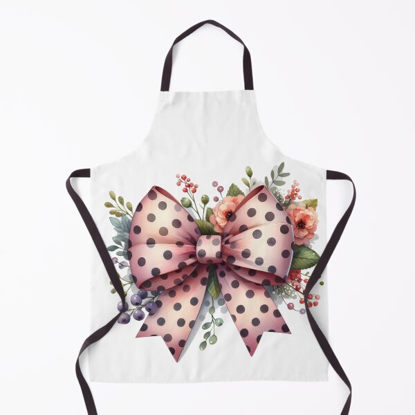 Item preview, Charming Coquette Bow with Polka Dots and Floral Accents designed and sold by Dynke.