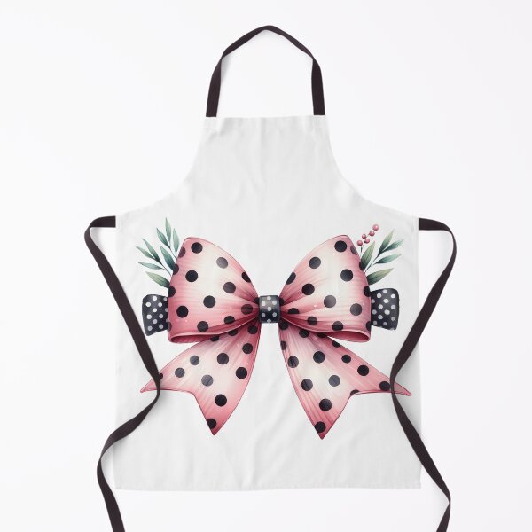 Item preview, Charming Pink Coquette Bow with Polka Dots designed and sold by Dynke.