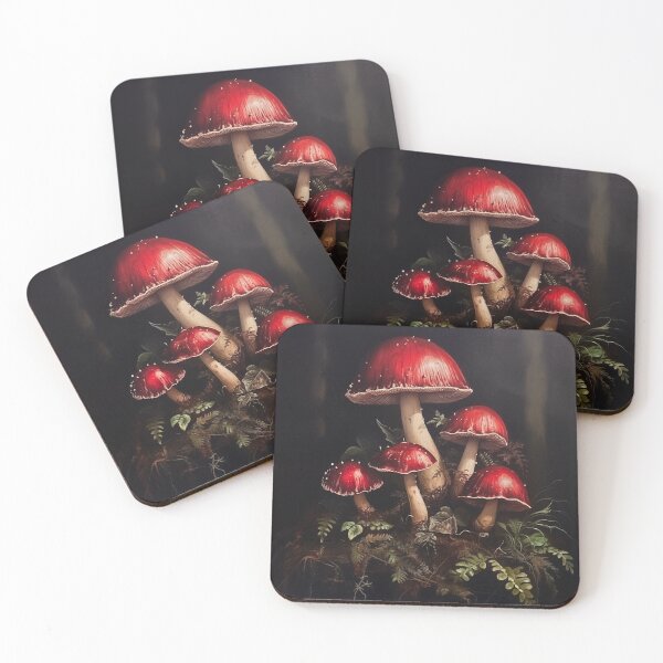 Item preview, Enchanting Goblin Core Collectible – Perfect Gift for Mushroom Lovers designed and sold by JadeLotusArt.