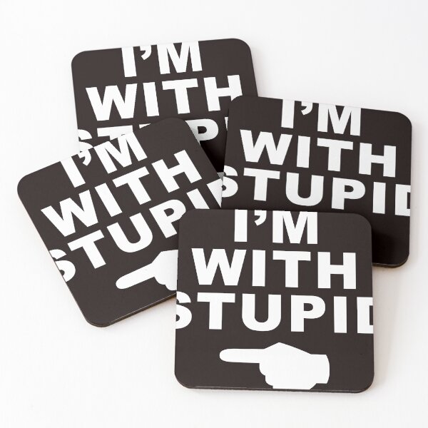 Item preview, I'M WITH STUPID VINTAGE designed and sold by TREVORSNEWEST.