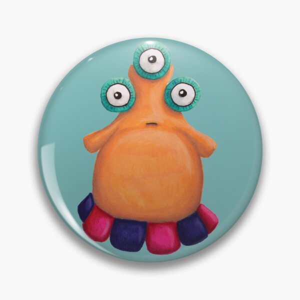 Item preview, Pomplemousse the Cute Creature Illustration - Sweet Monster  designed and sold by ILoveTheQuirky.