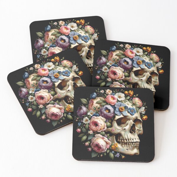 Item preview, Blooming Floral Skull Samsung IPhone Cell Phone Case  designed and sold by ChosinMarkets77.