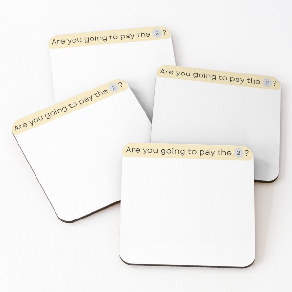 Item preview, MTG Are You Going To Pay the 2 designed and sold by psrearick.