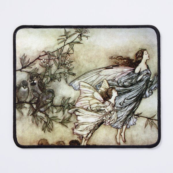 Item preview, The Fairies Have a Tiff with the Birds - Arthur Rackham designed and sold by forgottenbeauty.
