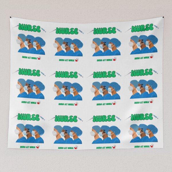 Item preview, Nurse Heroes at Work designed and sold by Chakazuluu.