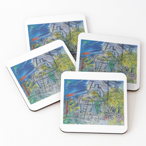 Aperçu de l'œuvre Raoul Dufy Dépiquage au ciel orageux créée et vendue par TeeARTHY.