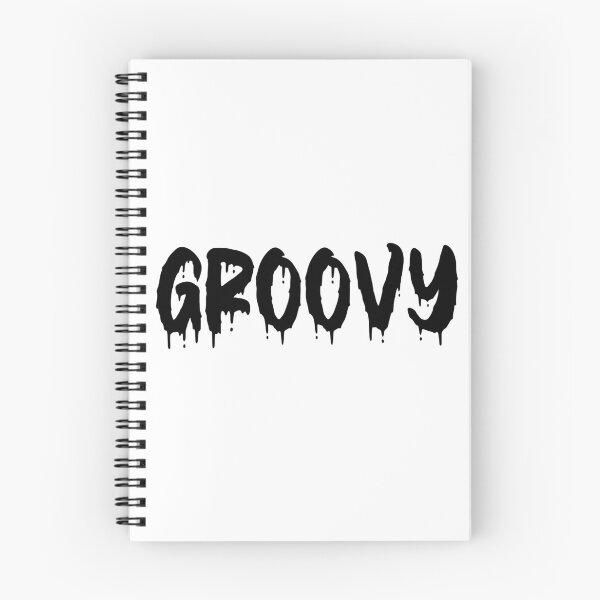 Item preview, BLACK ON WHITE GROOVY BLOOD DRIP designed and sold by RomeArtCo.