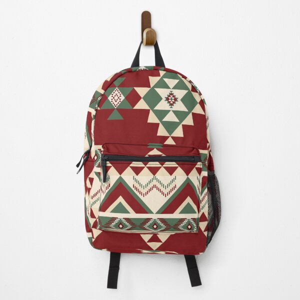 Item preview, Geometric Ethnic pattern in a red background designed and sold by kasune-shop.