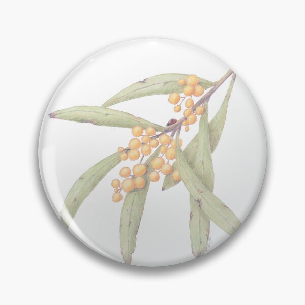 Item preview, Flowering Australian Wattle with Ladybird designed and sold by Todays a Good Day.
