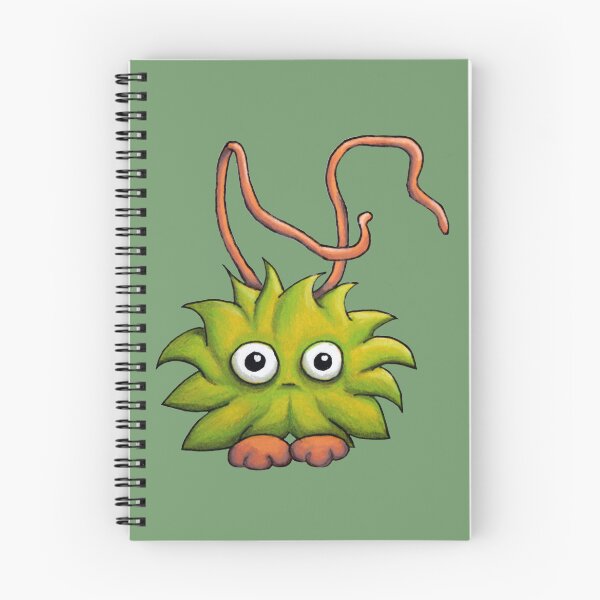Item preview, Fuzzle the Frisky Green Monster designed and sold by ILoveTheQuirky.