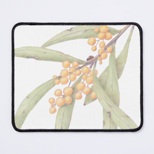 Item preview, Flowering Australian Wattle with Ladybird designed and sold by Todays a Good Day.